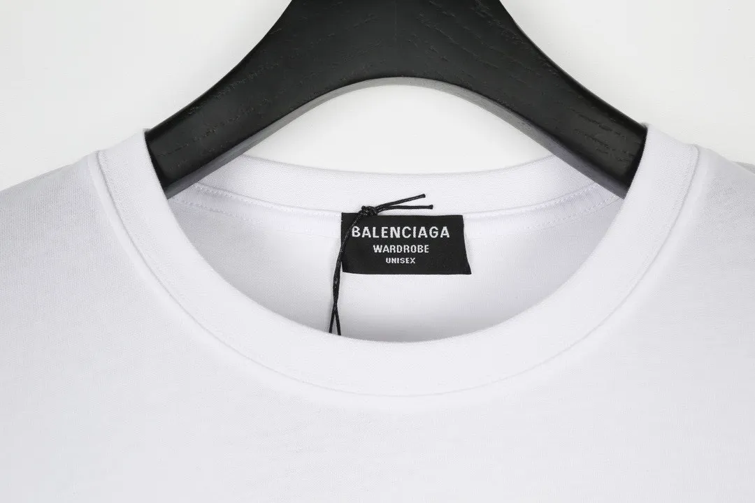Balenciaga 32 250 Same Style T Versatile ：Black White Size：S-XL